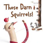 Those Darn Squirrels Book 1 Illustrated Story by Clarion Books-0