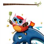 Owl Diaries Book 14 Illustrated Bird Diary for Kindergarten by-0