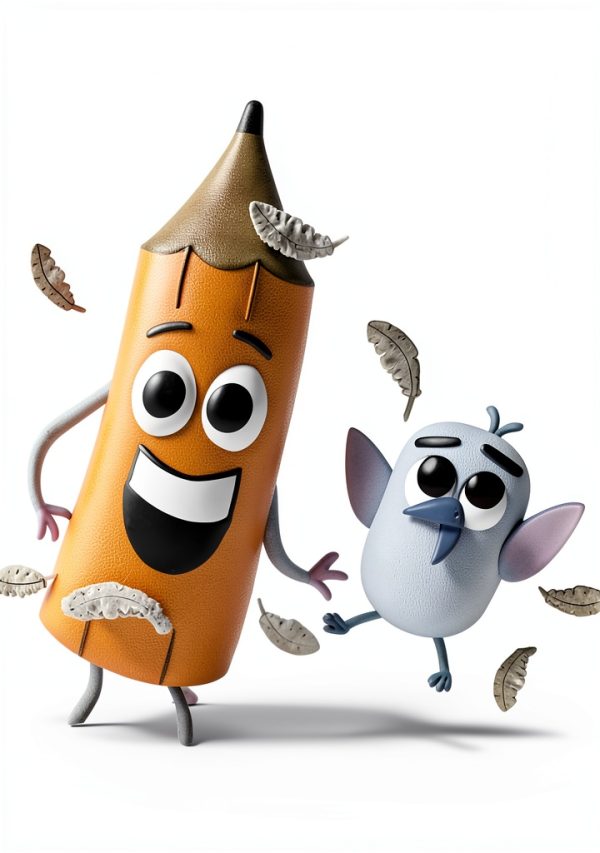 Pencil The Pencil: A Fun Children's Joke and Riddle Book for Kids-0