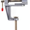 Mini Table Vice, Craft Bench Vise with Swivel Base, Small Work Clamp for Repair Tool, Adjustable Clamping Range (0-1.2inch)-1