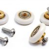 Shower Door Rollers Linwnil 4PCS 19mm Plastic Sliding Hardware-2