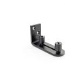 EaseLife Sliding Barn Door Bottom Floor Guide,Ball Bearings Adjustable Stay Roller,Wall Mount System,Flush Flat Bottom Design,2 Assemble Setup Options,Fit All Size Door,Black-1
