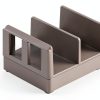 Prime-Line M 6059 Sliding Shower Door Bottom Guide, Clear Plastic, 2-1