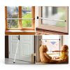 Sliding Glass Door Security Bar, Patio Door Barricade Security Bar, Apartment BarSliding Door Security Bar, Door Jammer, White, 1 Pack-3