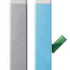 Prime-Line M 6059 Sliding Shower Door Bottom Guide, Clear Plastic, 2-2