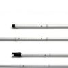 Sliding Glass Door Security Bar, Patio Door Barricade Security Bar, Apartment BarSliding Door Security Bar, Door Jammer, White, 1 Pack-4