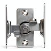 MINI Size 90 Degree Door Latch Sliding Screen Door Latch Barn Door Lock Hasp Latch Clasp Lock Pocket Door Locks and Latches-3