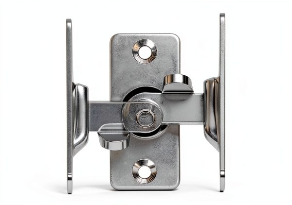 MINI Size 90 Degree Door Latch Sliding Screen Door Latch Barn Door Lock Hasp Latch Clasp Lock Pocket Door Locks and Latches-3