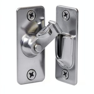 MINI Size 90 Degree Door Latch Sliding Screen Door Latch Barn Door Lock Hasp Latch Clasp Lock Pocket Door Locks and Latches-0
