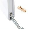 Sliding Door Rollers Lashow 1-1/4 inch 330lb Brush Gold Tandem Kit 2-3